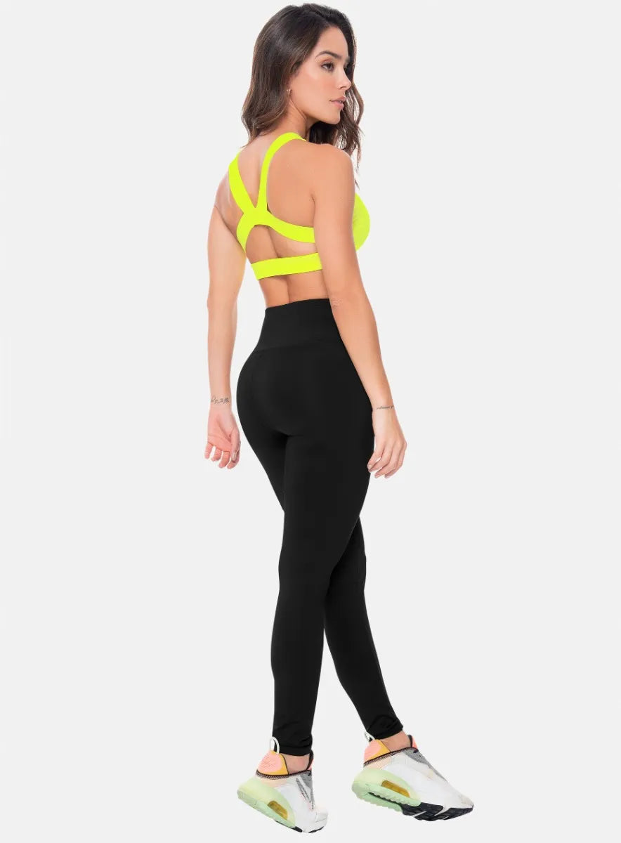 High Waist black leggins