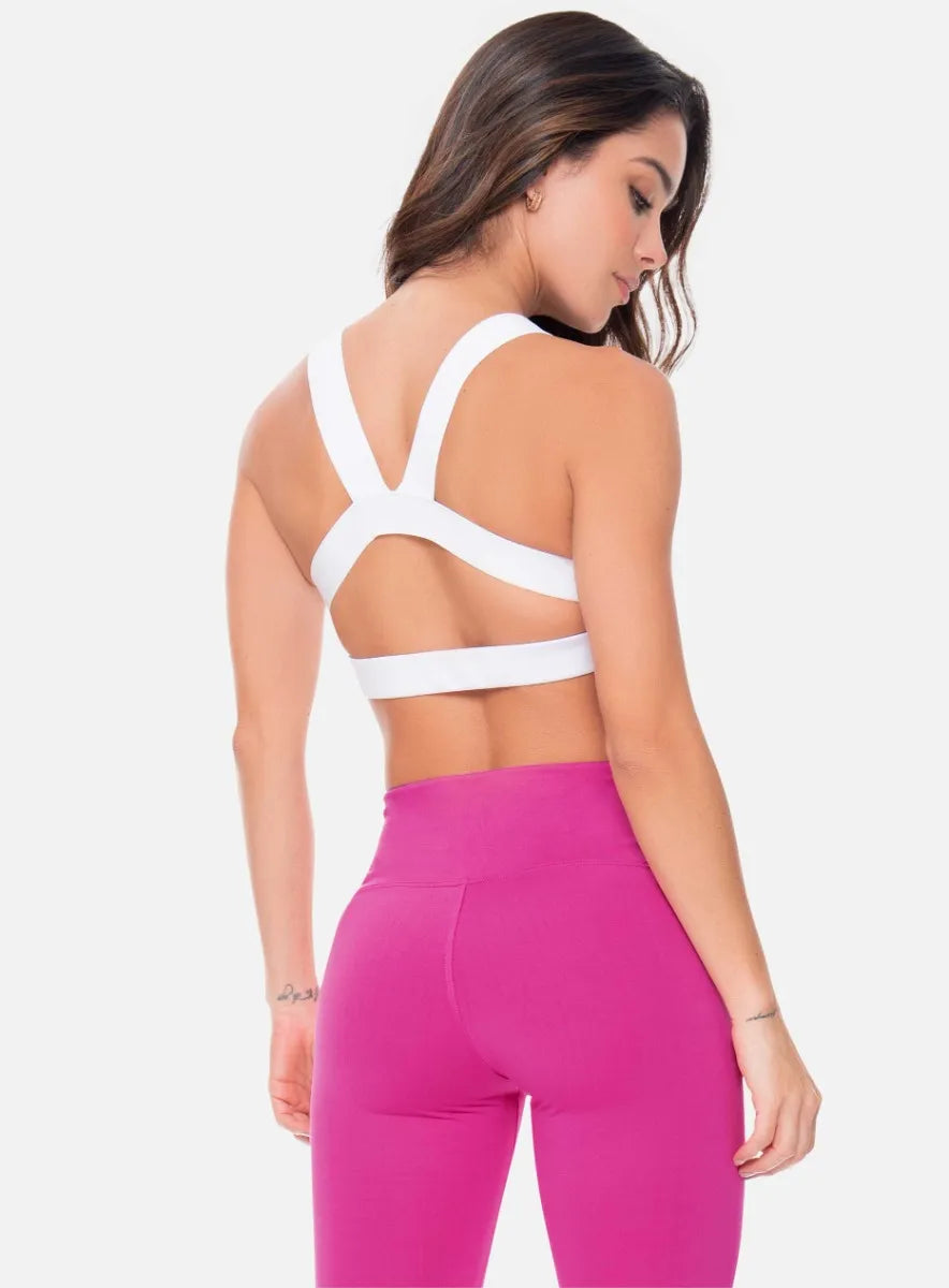 Sport Bra Top with Transparency