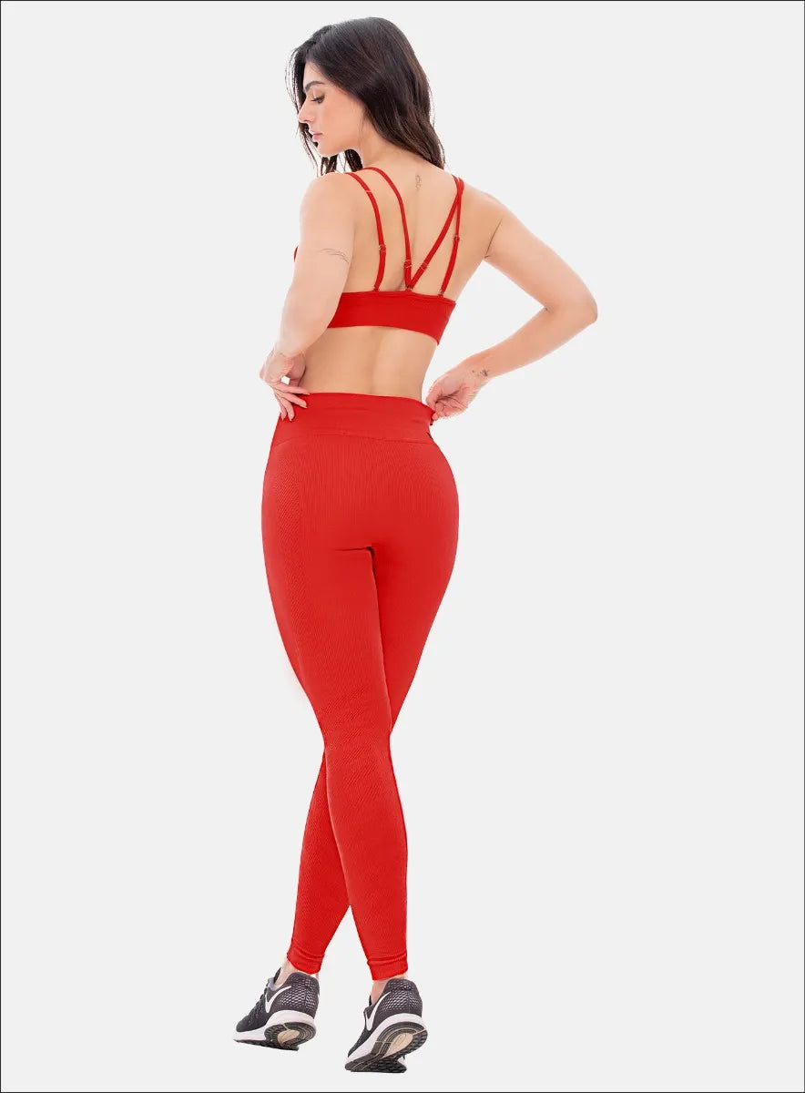 Red leggins Seamless