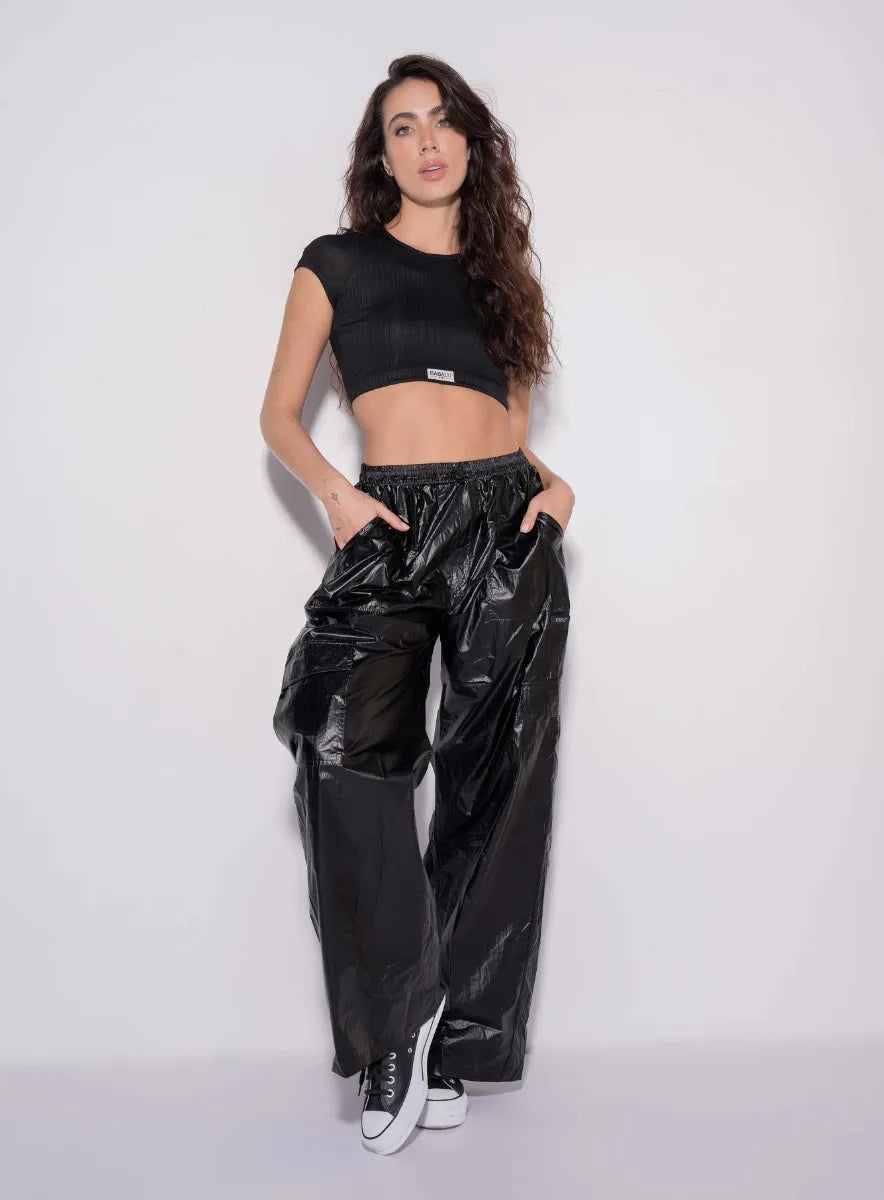 Cargo Metallic Pants